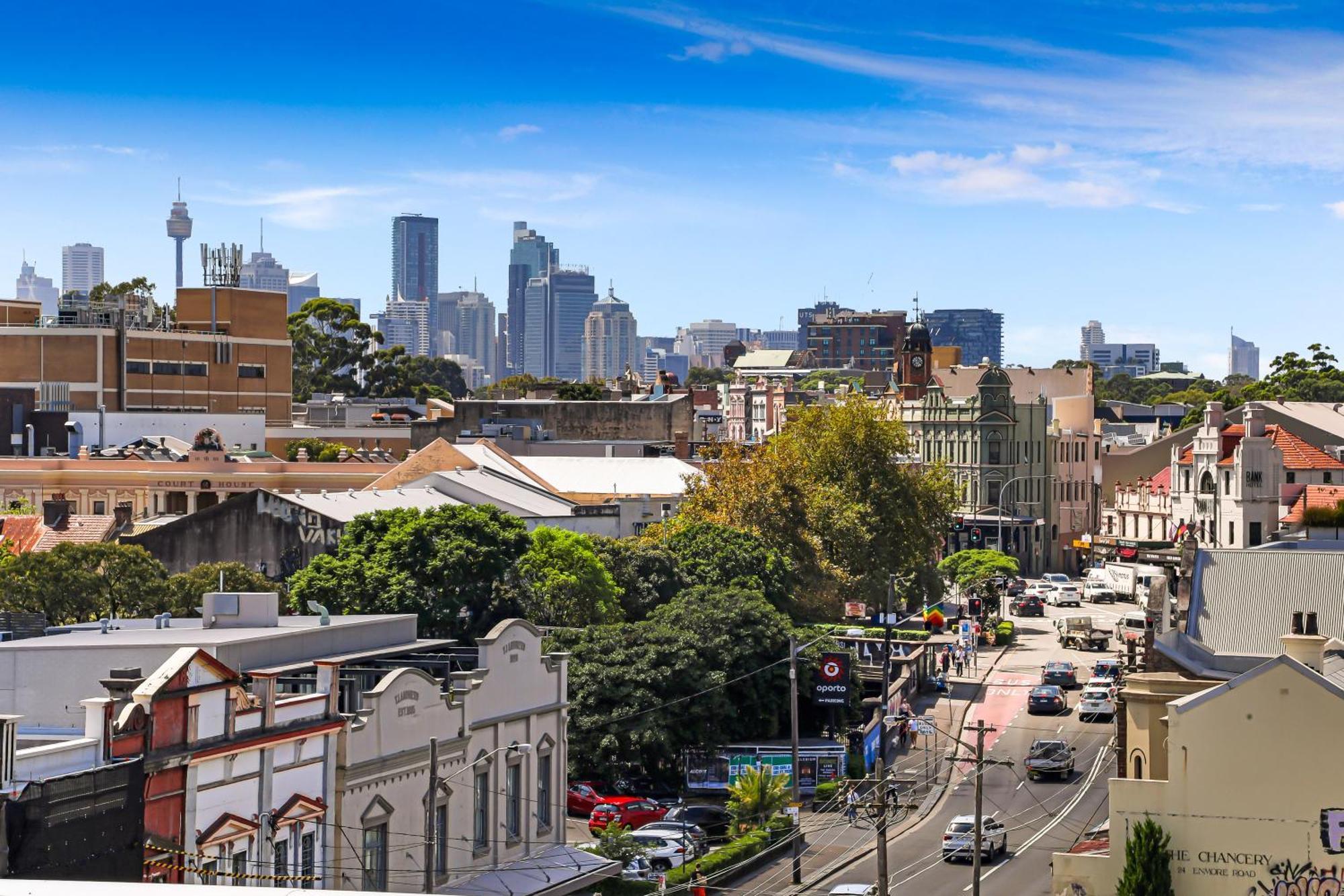 Hotel The Urban Newtown Sydney Exterior foto